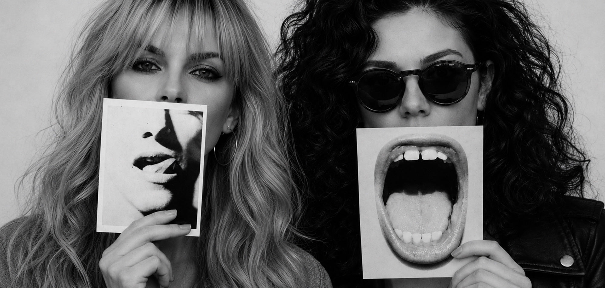 Black-and-white lifestyle image representing the shared experience of perimenopause